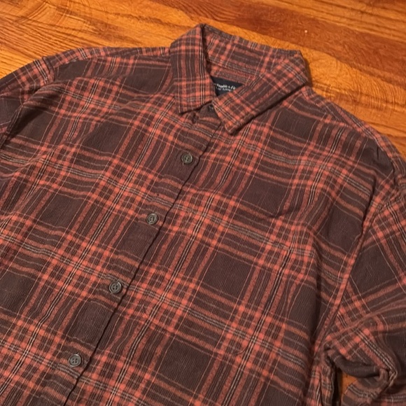 Abercrombie & Fitch Flannel Shirt Size M - Picture 3 of 4